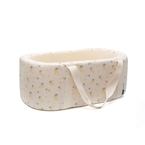 Pack couffin Kuko Mimosa + alèse et drap housse blanc