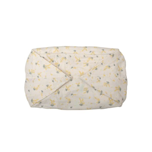 Pack couffin Kuko Mimosa + alèse et drap housse blanc