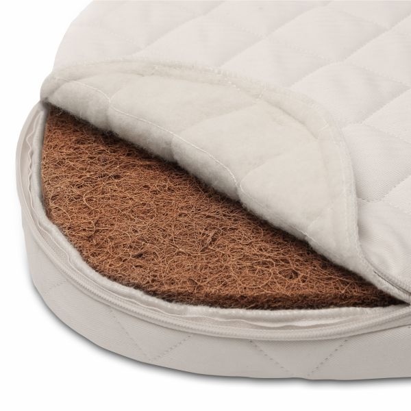 Berceau Kumi Lichen + matelas coco naturel