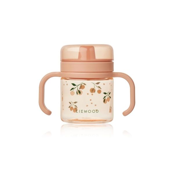 Tasse d'apprentissage à bec tritan Kylo 280 ml Peach Sea shell