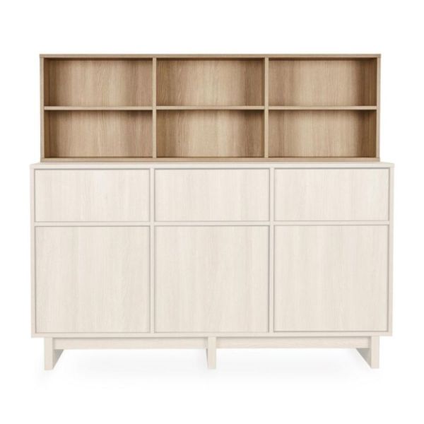 Étagère d'appoint pour commode XL Kyo - Honey Ash