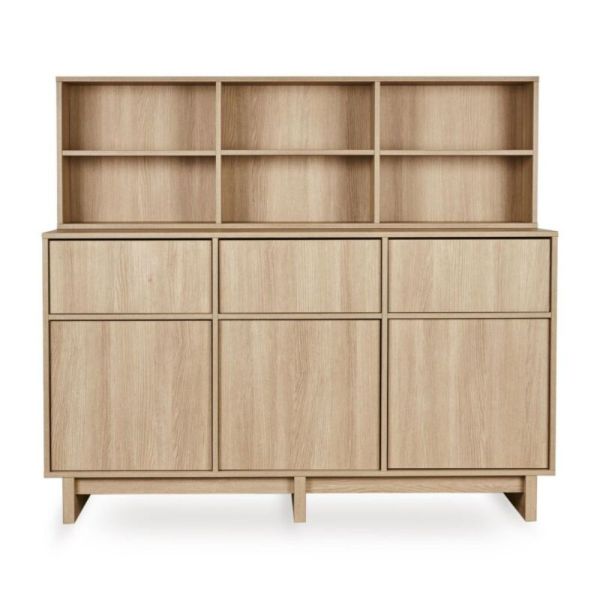 Étagère d'appoint pour commode XL Kyo - Honey Ash