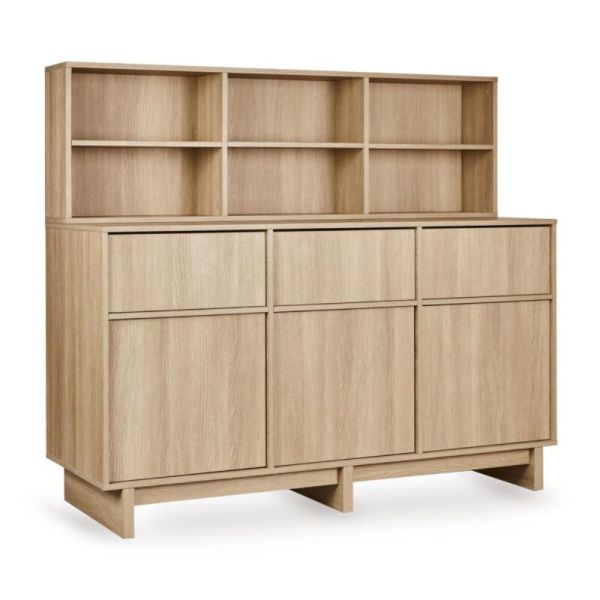 Étagère d'appoint pour commode XL Kyo - Honey Ash