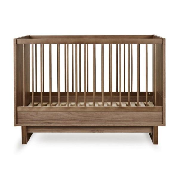Lit bébé évolutif 70 x 120 cm Kyo - Walnut