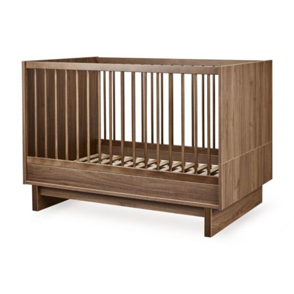 Lit bébé évolutif 70 x 120 cm Kyo - Walnut