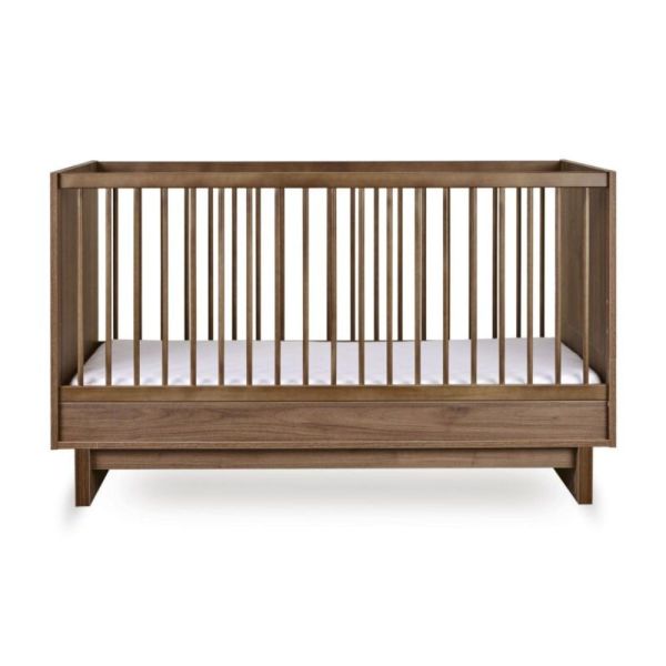 Lit évolutif bébé 70 x 140 cm Kyo - Walnut