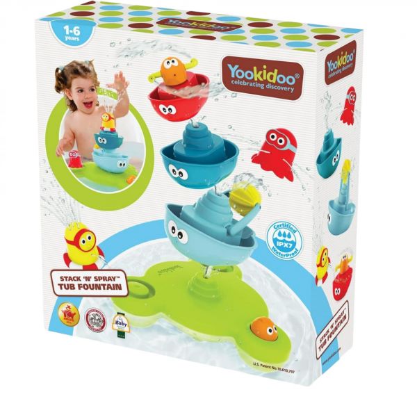 Jouet de bain la fontaine magique