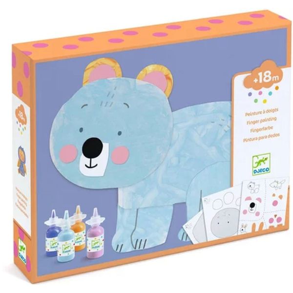 Coffret de peinture à doigts La patouille