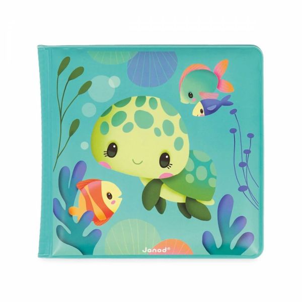 Livre de bain magique La vie des tortues