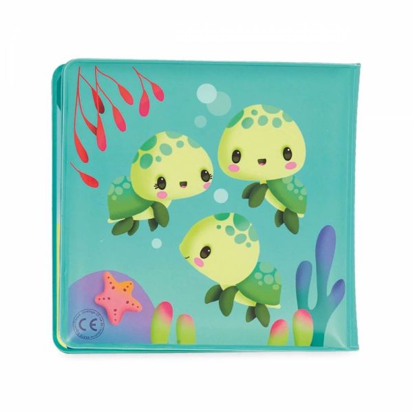 Livre de bain magique La vie des tortues