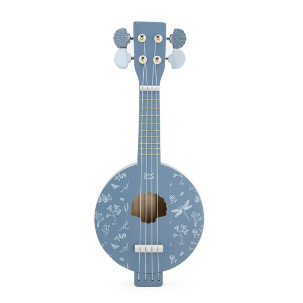 Banjo en bois Bleu