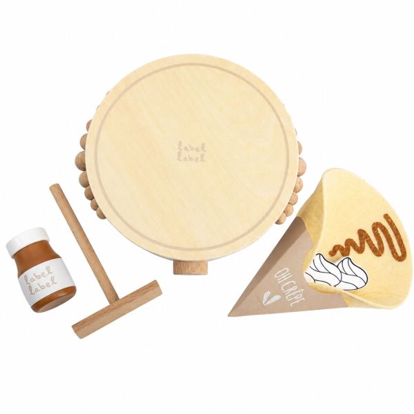 Machine à crêpes en bois Nougat