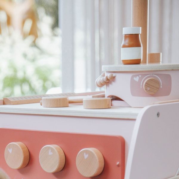 Machine à crêpes en bois Rose