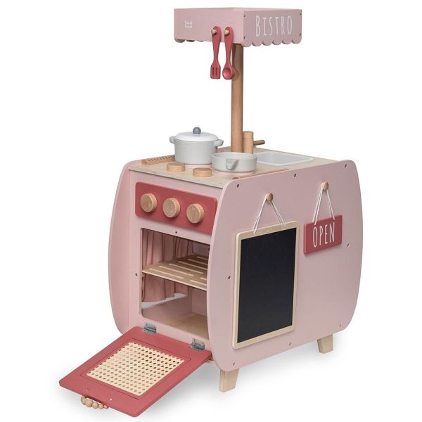 Cuisine en bois Rose