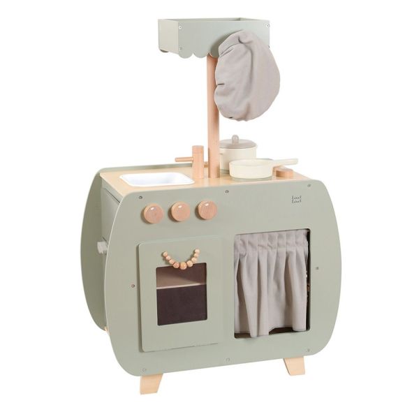 Cuisine en bois Vert olive