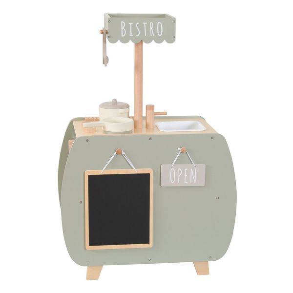 Cuisine en bois Vert olive