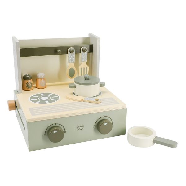 Cuisine pliable en bois - Vert Olive