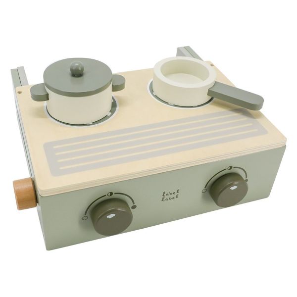 Cuisine pliable en bois - Vert Olive
