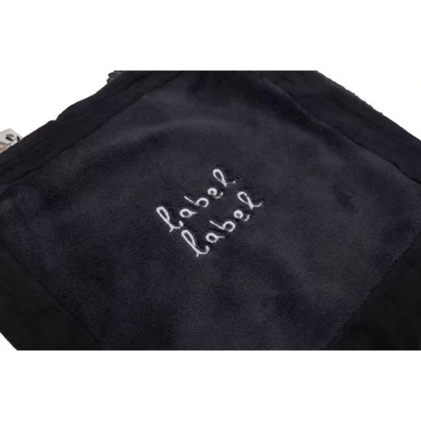 Doudou plat Bleu marine