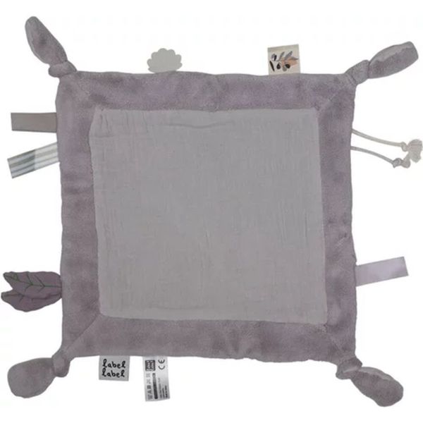 Doudou plat Gris clair