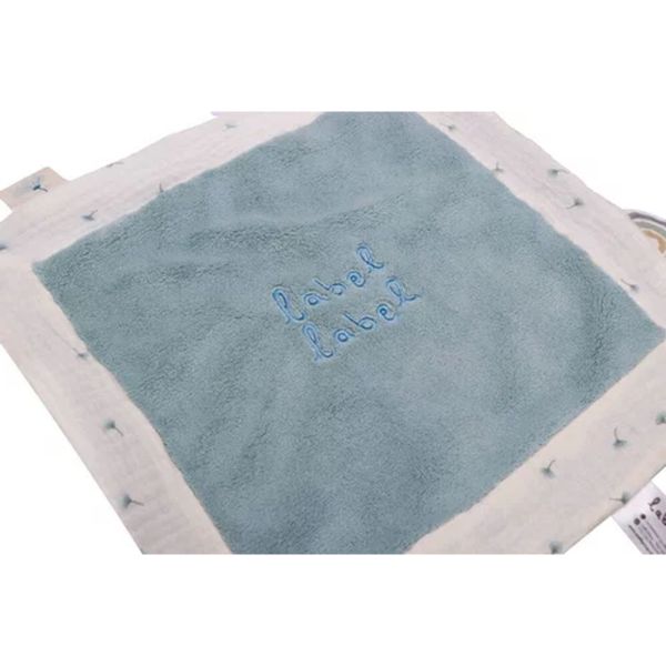Doudou plat Pissenlit Bleu
