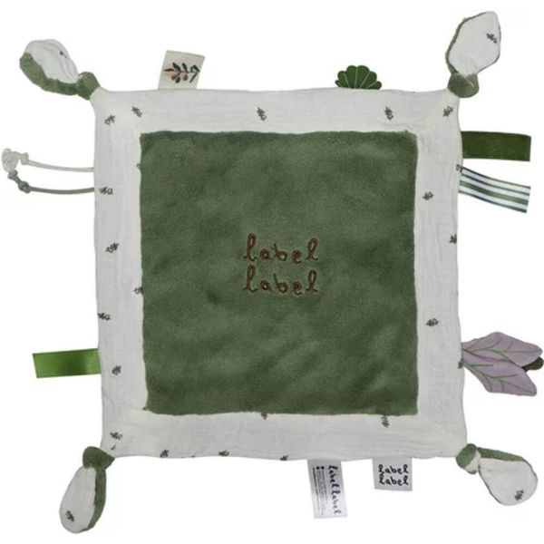 Doudou plat Vert kaki