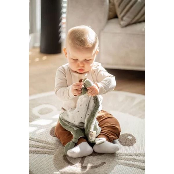 Doudou plat Vert kaki