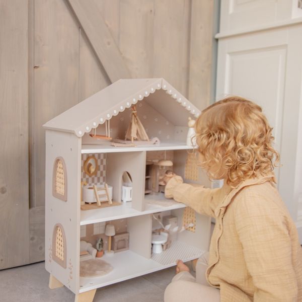 Maison poupées en bois - Nougat