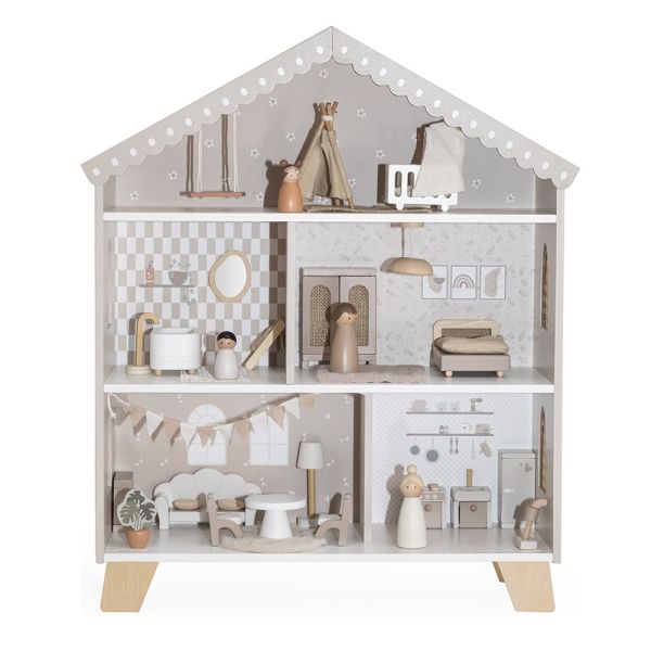 Maison poupées en bois - Nougat