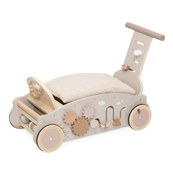Porteur en bois 3 en 1 - Nougat