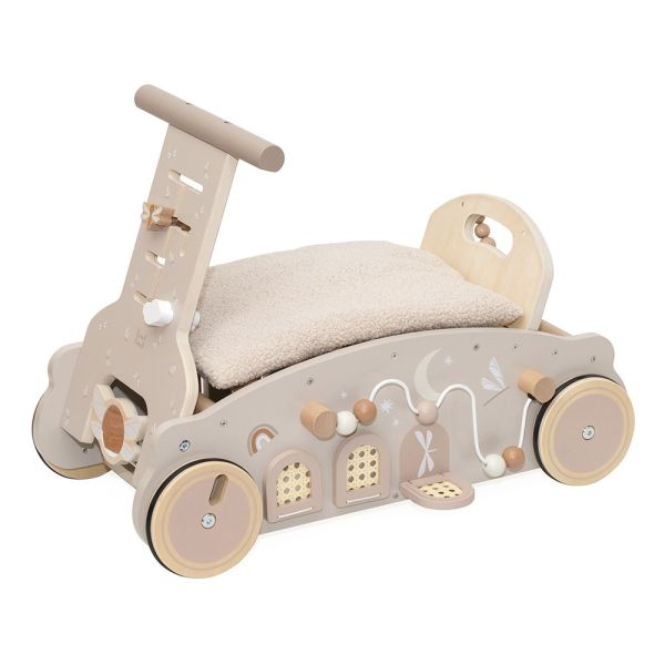 Porteur en bois 3 en 1 - Nougat