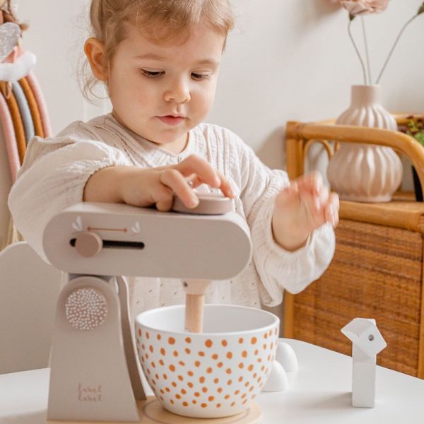 Robot cuisine en bois Nougat