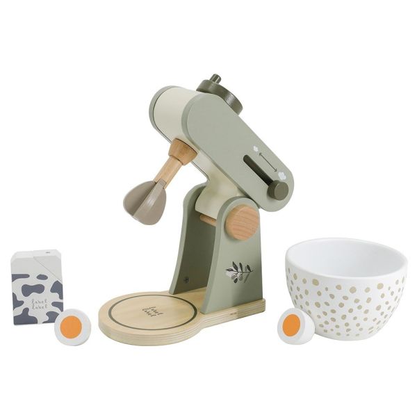 Robot cuisine en bois Vert olive