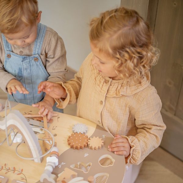 Table d'activités en bois - Nougat