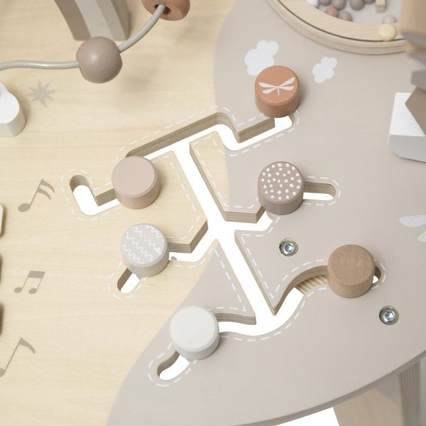 Table d'activités en bois - Nougat