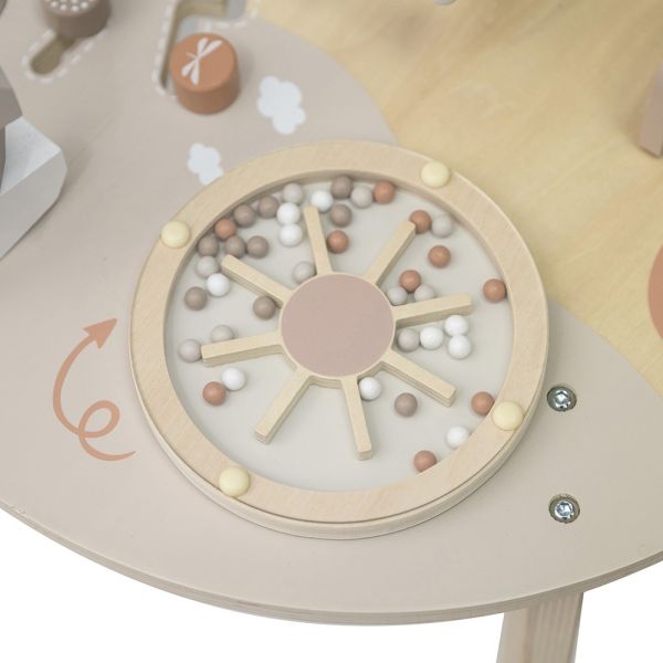 Table d'activités en bois - Nougat
