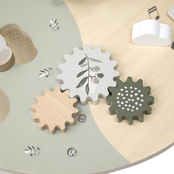 Table d'activités en bois - Vert Olive