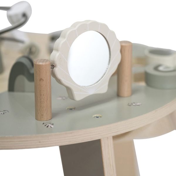 Table d'activités en bois - Vert Olive
