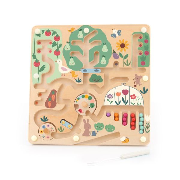 Labyrinthe magnétique Cueillette au jardin Sarah Betz