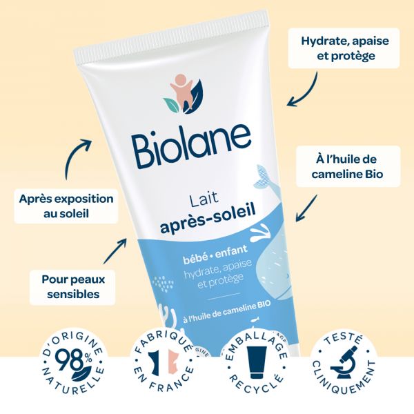 Lait après-soleil bébé 100 ml