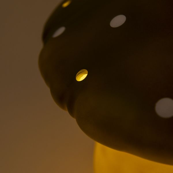 Lampe champignon grand modèle Bronze