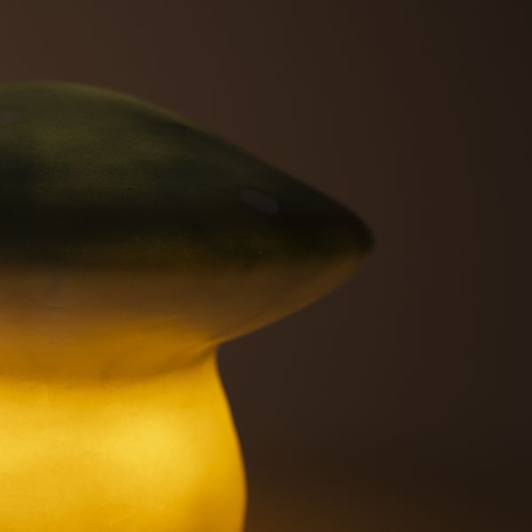 Lampe champignon grand modèle Natural Teal