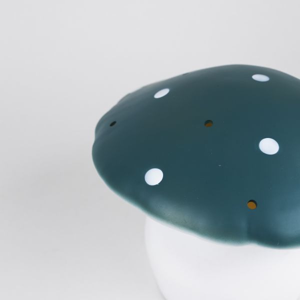 Lampe champignon grand modèle Natural Teal