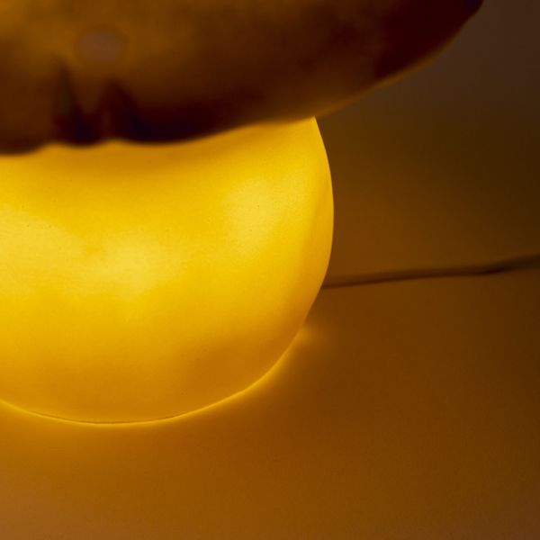 Lampe champignon moyen modèle Bronze