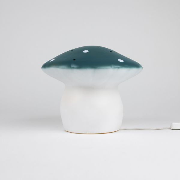 Lampe champignon moyen modèle Natural Teal