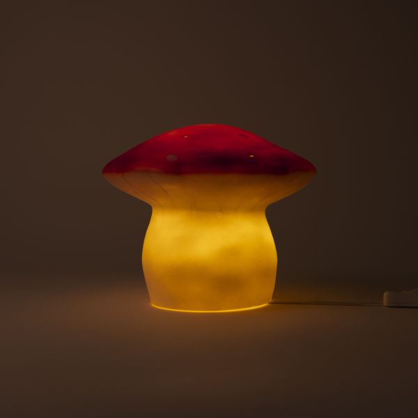 Lampe champignon moyen modèle Red Brick