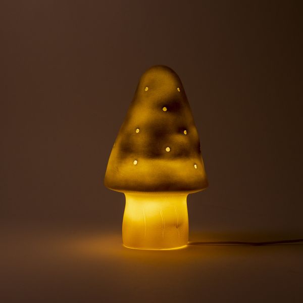 Lampe champignon petit modèle Bronze
