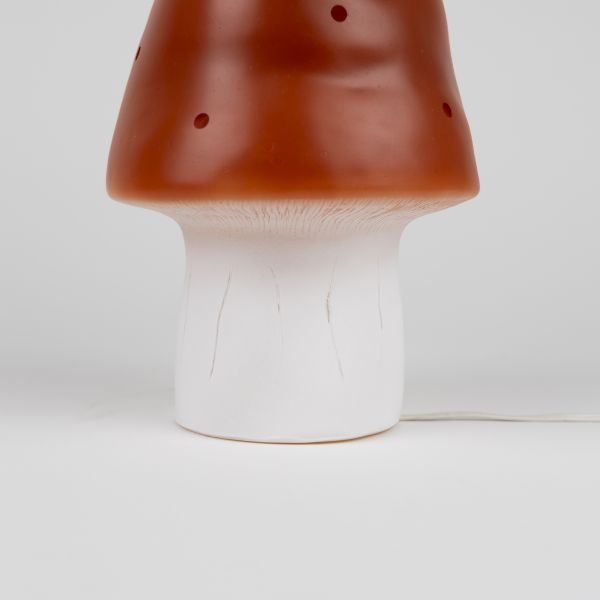 Lampe champignon petit modèle red Brick