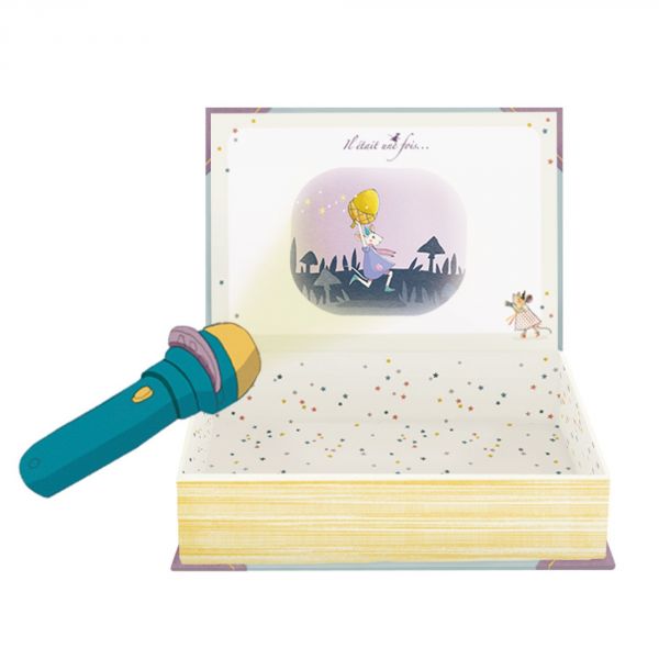 Coffret Lampe à histoires à projeter Il était une fois