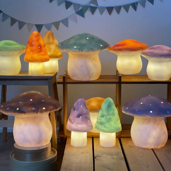 Lampe champignon moyen amande